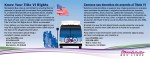 MBL Title VI Bus Card - Bilingual