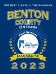 Benton County 100 Best Fleets banner '23