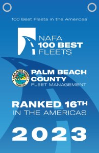 Palm Beach County 100 Best Fleets banner '23