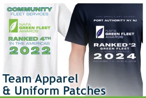 Team Apparel and Uniform Patches